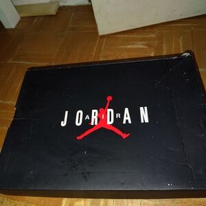 Jordan Black Shoe Box